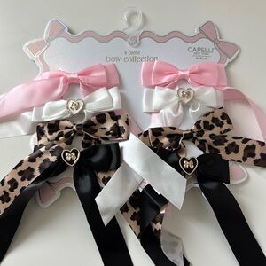 NWT 8 piece bow collection, little girls